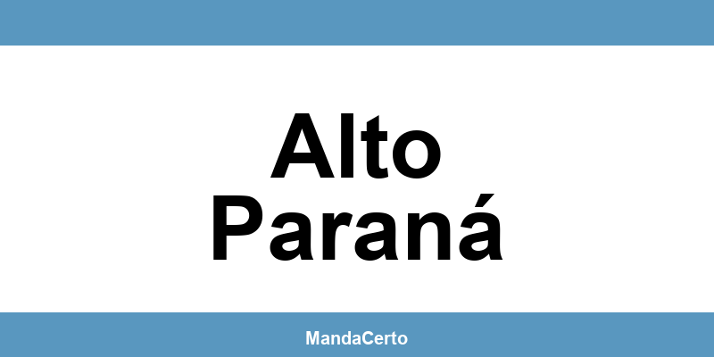 Telefone da agência dos Correios em Alto Paraná