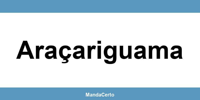 Telefone da agência dos Correios em Araçariguama
