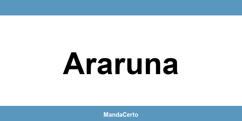 Telefone da agência dos Correios em Araruna