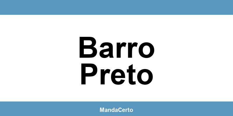 Telefone da agência dos Correios em Barro Preto