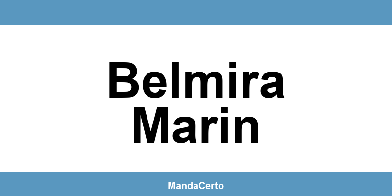 Telefone da agência dos Correios em Belmira Marin