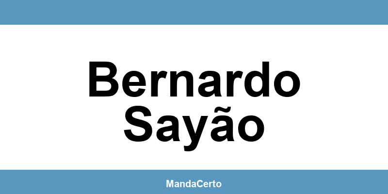 Telefone da agência dos Correios em Bernardo Sayão