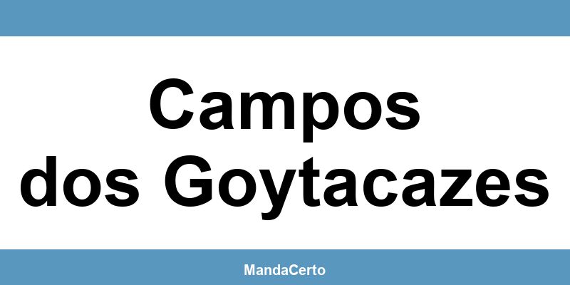 Telefone da agência dos Correios em Campos dos Goytacazes