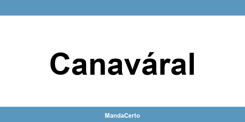 Telefone da agência dos Correios em Canaváral