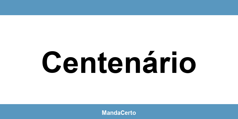 Telefone da agência dos Correios em Centenário