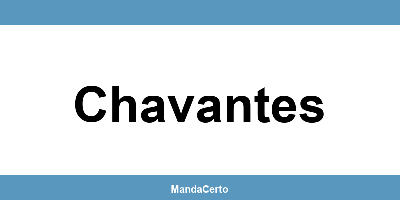Telefone da agência dos Correios em Chavantes