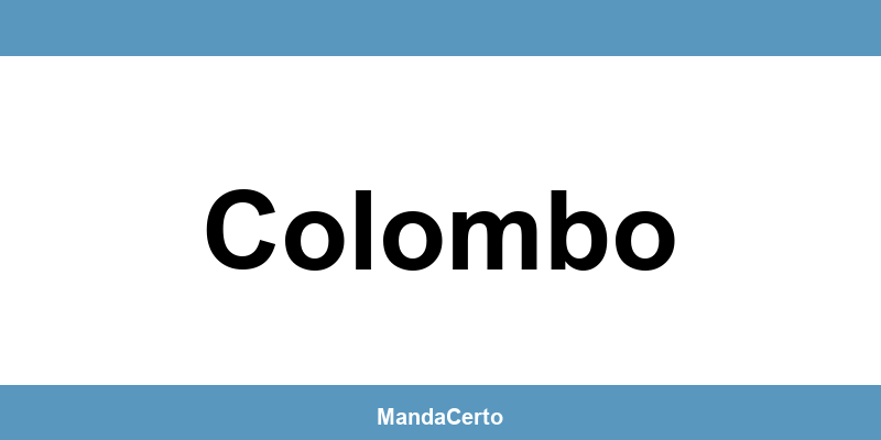 Telefone da agência dos Correios em Colombo