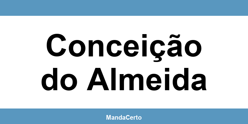 Telefone da agência dos Correios em Conceição do Almeida