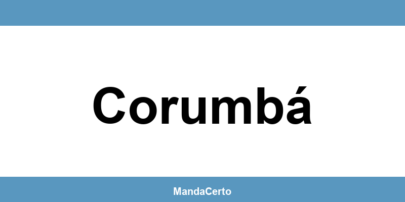 Telefone da agência dos Correios em Corumbá