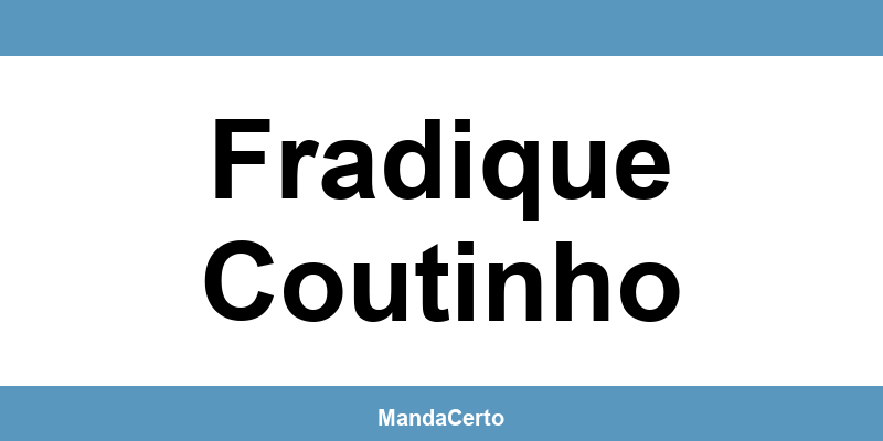 Telefone da agência dos Correios em Fradique Coutinho