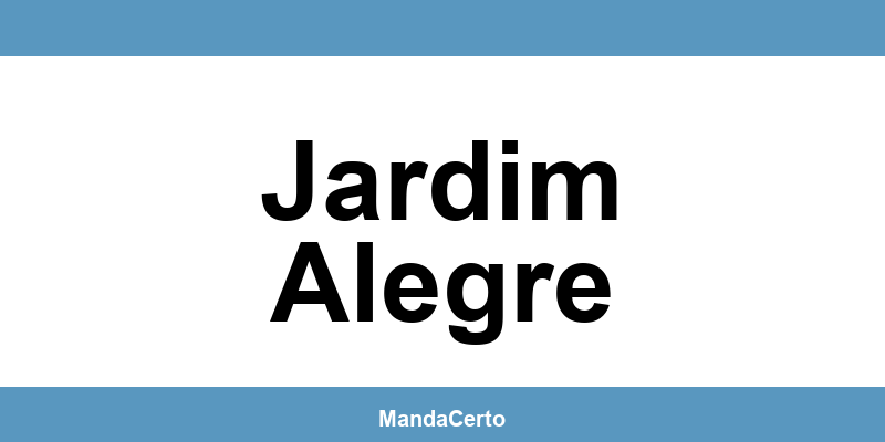 Telefone da agência dos Correios em Jardim Alegre