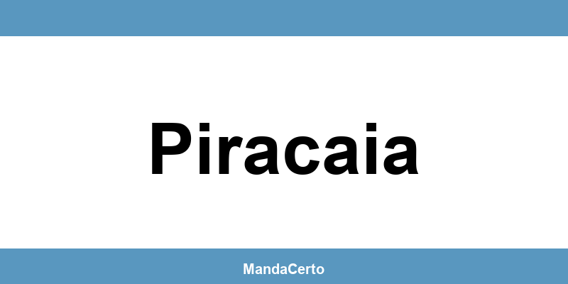 Telefone da agência dos Correios em Piracaia