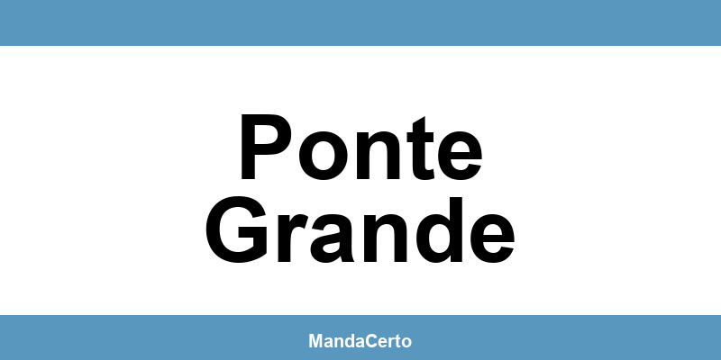 Telefone da agência dos Correios em Ponte Grande