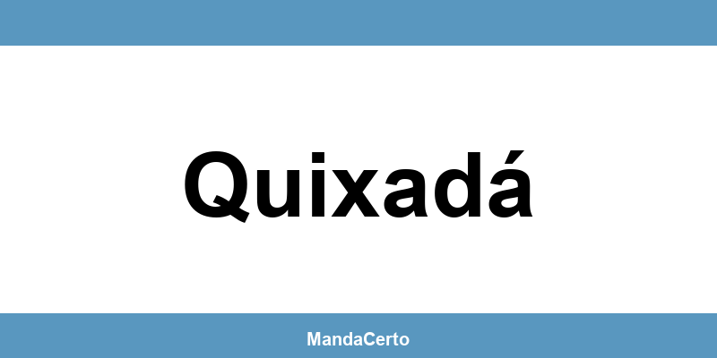 Telefone da agência dos Correios em Quixadá