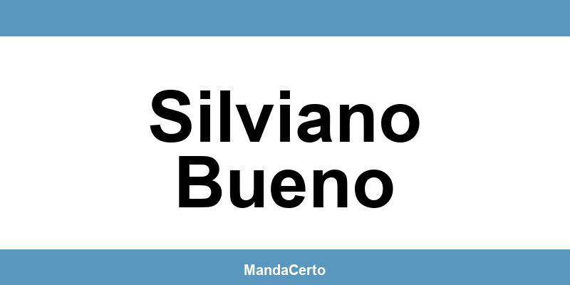 Telefone da agência dos Correios em Silviano Bueno