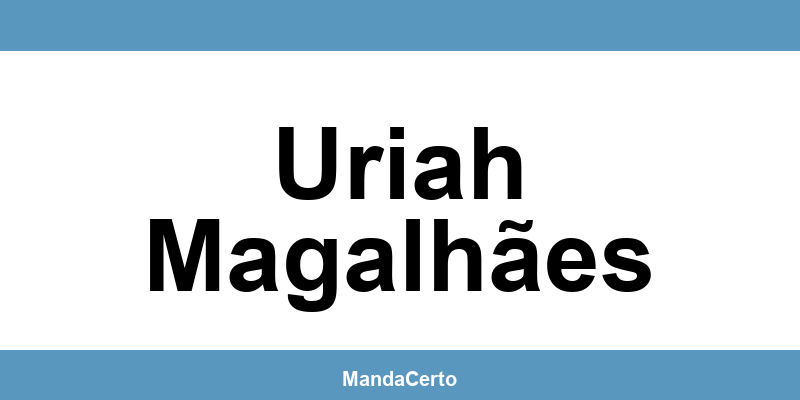 Telefone da agência dos Correios em Uriah Magalhães