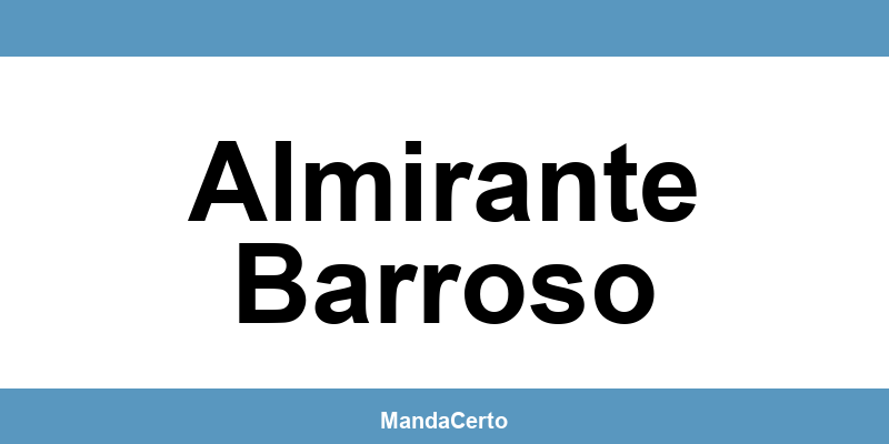Telefone da agência dos Correios em Almirante Barroso