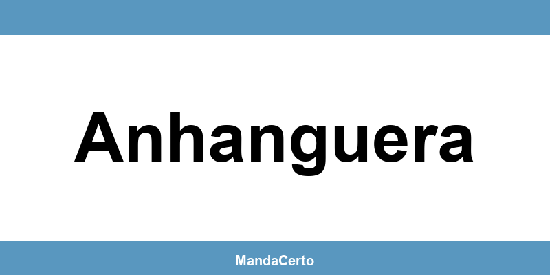 Telefone da agência dos Correios em Anhanguera