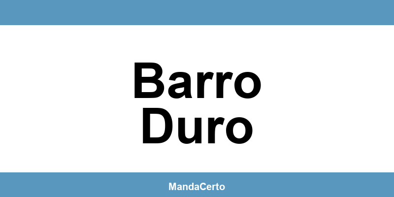 Telefone da agência dos Correios em Barro Duro