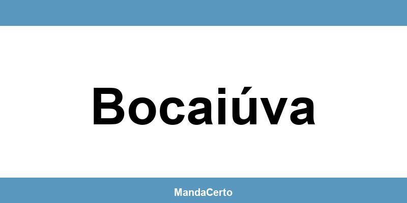 Telefone da agência dos Correios em Bocaiúva