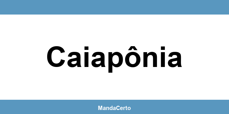 Telefone da agência dos Correios em Caiapônia