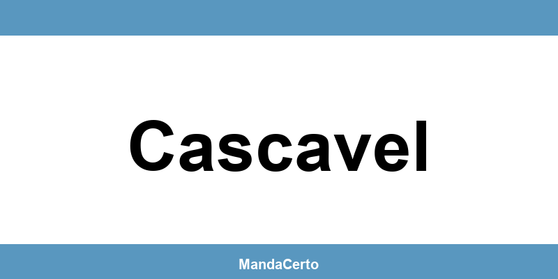 Telefone da agência dos Correios em Cascavel