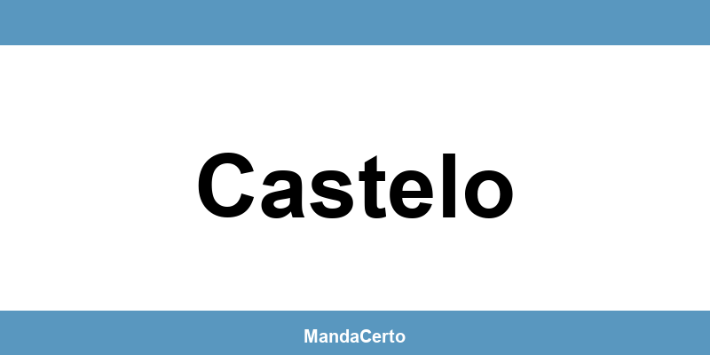 Telefone da agência dos Correios em Castelo