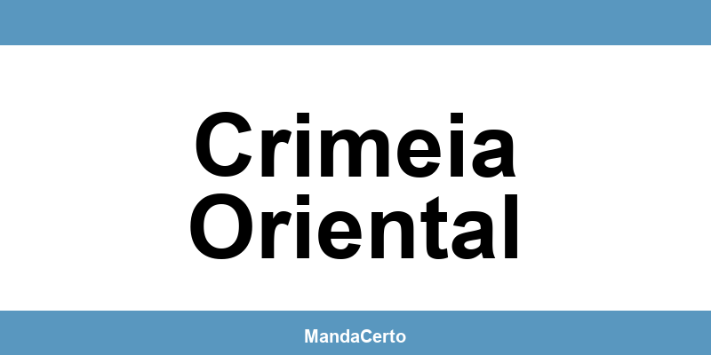 Telefone da agência dos Correios em Crimeia Oriental
