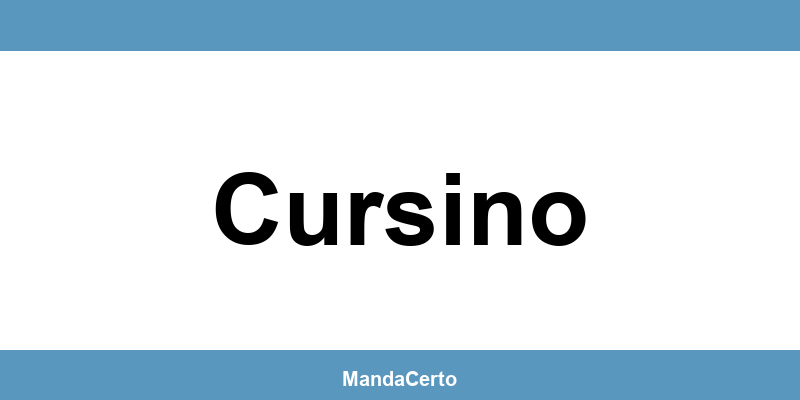 Telefone da agência dos Correios em Cursino