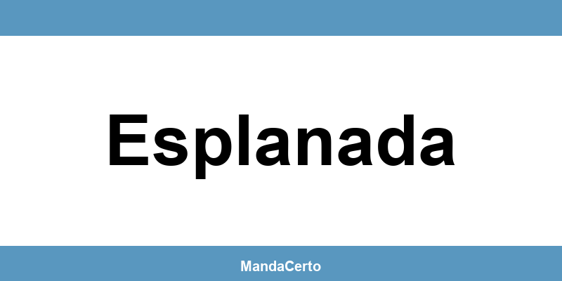 Telefone da agência dos Correios em Esplanada