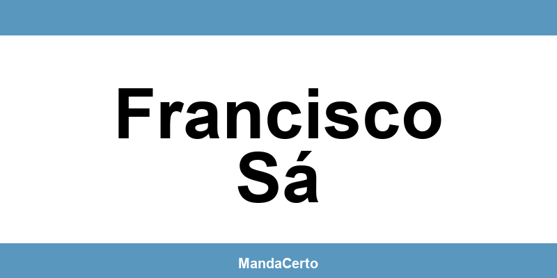 Telefone da agência dos Correios em Francisco Sá