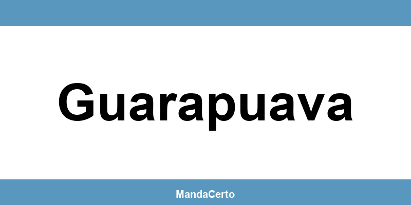Telefone da agência dos Correios em Guarapuava