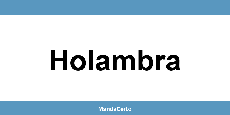 Telefone da agência dos Correios em Holambra