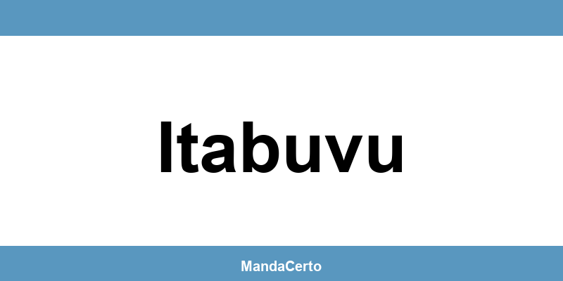 Telefone da agência dos Correios em Itabuvu