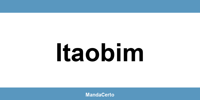 Telefone da agência dos Correios em Itaobim