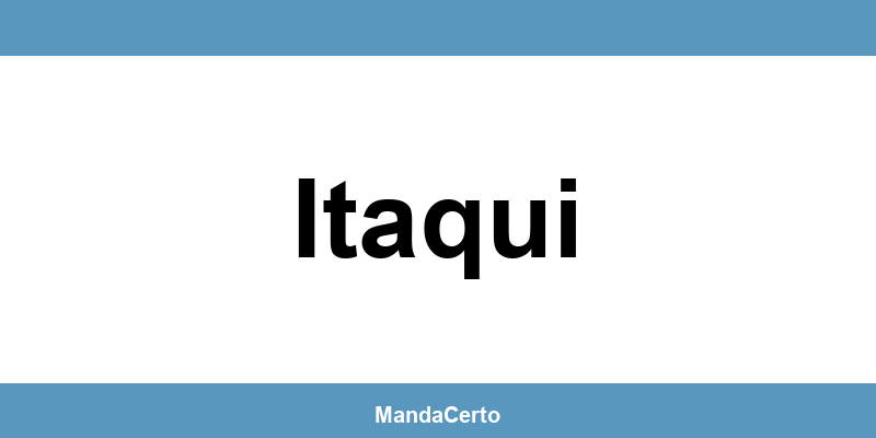 Telefone da agência dos Correios em Itaqui