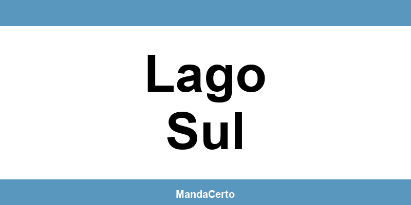 Telefone da agência dos Correios em Lago Sul
