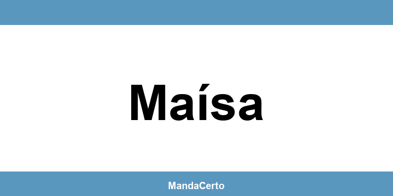 Telefone da agência dos Correios em Maísa