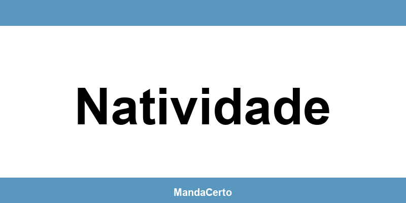 Telefone da agência dos Correios em Natividade