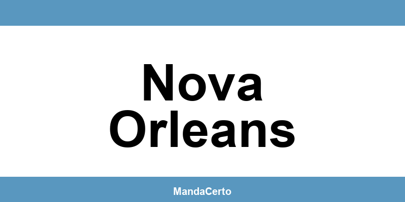 Telefone da agência dos Correios em Nova Orleans
