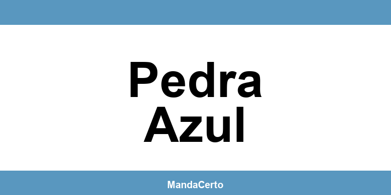 Telefone da agência dos Correios em Pedra Azul