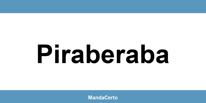 Telefone da agência dos Correios em Piraberaba