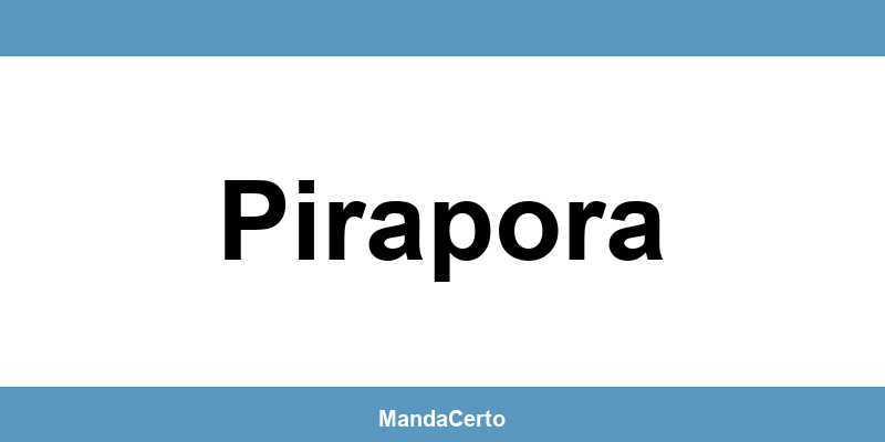 Telefone da agência dos Correios em Pirapora