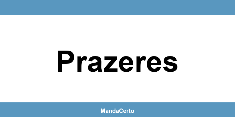 Telefone da agência dos Correios em Prazeres