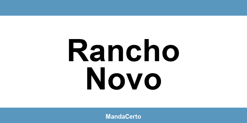 Telefone da agência dos Correios em Rancho Novo