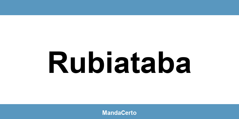 Telefone da agência dos Correios em Rubiataba