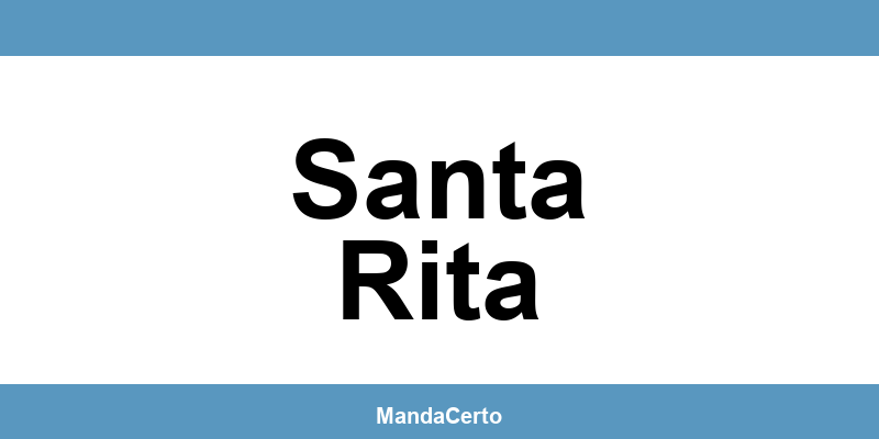 Telefone da agência dos Correios em Santa Rita