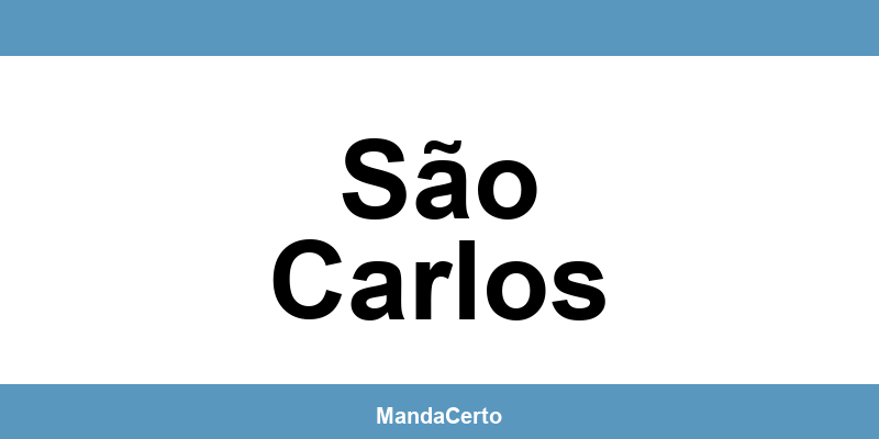 Telefone da agência dos Correios em São Carlos