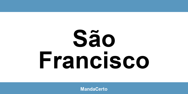 Telefone da agência dos Correios em São Francisco