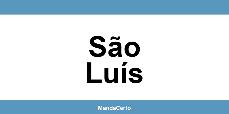 Telefone da agência dos Correios em São Luís